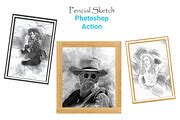 Pencil Sketch Photoshop Action, an Action Add-On by Studio Retouch