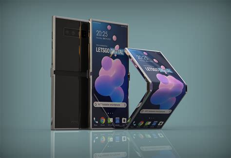 HTC foldable smartphone with outward folding display | LetsGoDigital