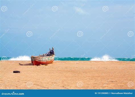 Beautiful Beach of Arichal Munai, Danushkodi, Rameswaram Stock Image ...