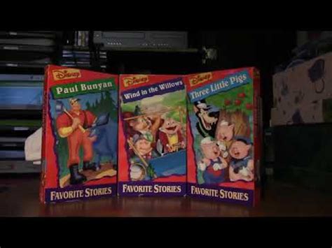 Disney Favorite Stories (1994-1996) VHS Collection By Myles Berton - YouTube