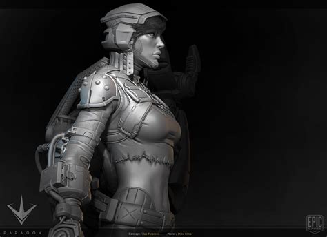 Paragon Character Art Drop - ZBrushCentral