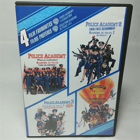 Police Academy 1-4 Collection: 4 Film Favorites 2009 2 DVD Set Canada Release | Dvd set, Dvd ...