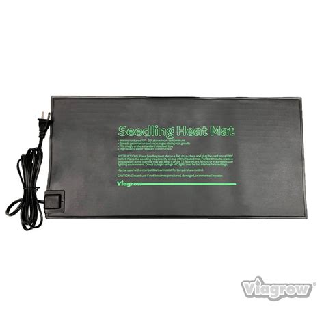 Viagrow 20.5 in. x 8.5 in. Seed Propagating Seedling Heat Mat VSEEDMAT - The Home Depot