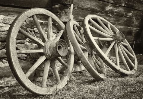 Old wagon wheels stock image. Image of wheel, color, wooden - 36402721