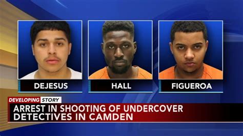 Police arrest one man in shooting of 2 detectives in Camden, New Jersey; 2 remain at large ...