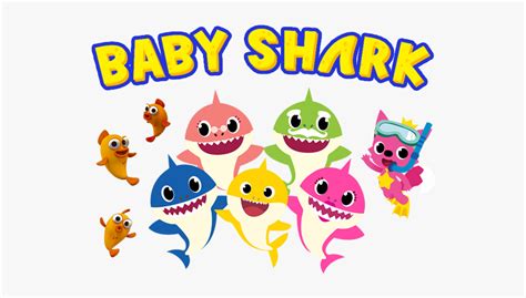 Baby Shark Png, Baby Shark Bundle Png, Cliparts, Printable, Cartoon Characters | lupon.gov.ph