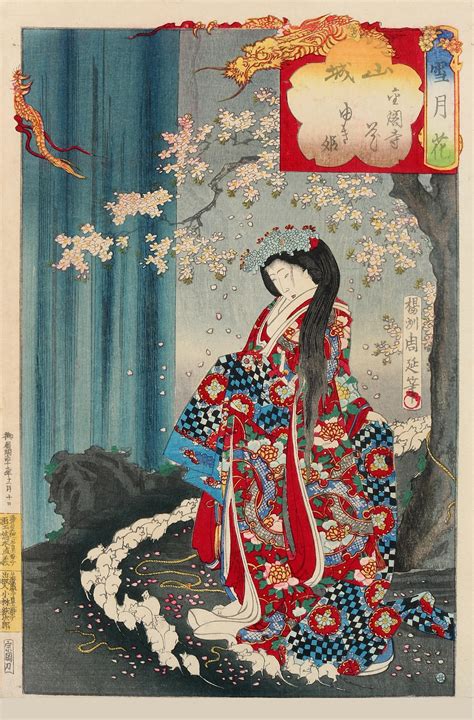 Geisha Kimono Ukiyo-e Art Poster Print Reproduction - Etsy