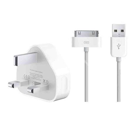 Genuine Apple iPad 2 Original Mains Charger | Adaptor & 30 Pin USB Data Cable | eBay