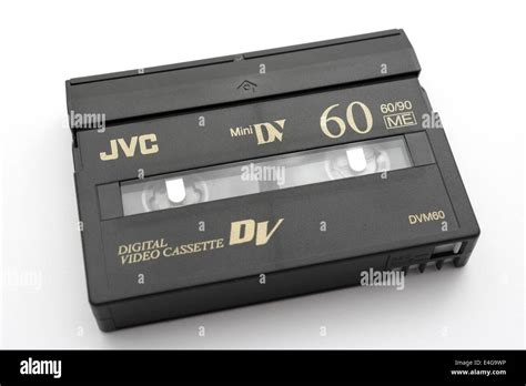 Mini DV digital video cassette by JVC Stock Photo, Royalty Free Image: 71659106 - Alamy