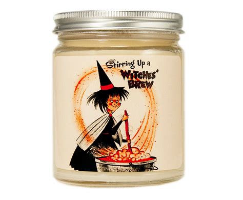 Witches Brew Candle Halloween Candle Halloween Decor - Etsy UK