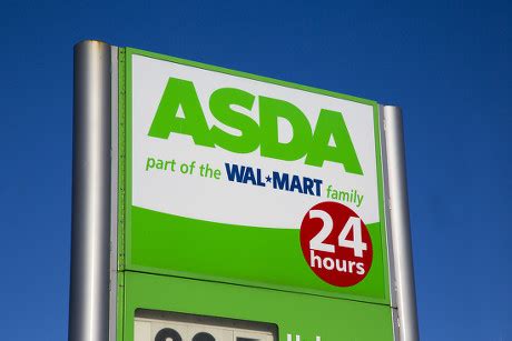 Asda Supermarket Petrol Station Corporate Sign Editorial Stock Photo - Stock Image | Shutterstock