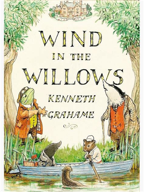 "Wind in The Willows Book Cover" Poster for Sale by booksnbobs ...