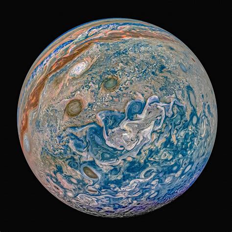 “Exotic Marble” Jupiter : space