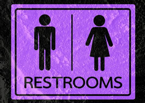 Restroom Icon And Pictogram Man Woman Free Stock Photo - Public Domain ...