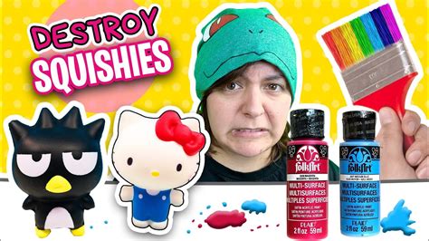 Squishy UnMakeover: Customizing Squishies #9 Series Moriah Elizabeth - YouTube