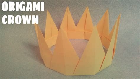 Origami for Kids - Origami Crown - Easy Origami