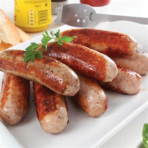 Pork & Beef Sausages x 16 - Snow White Malta - Meat & Poultry Market ...