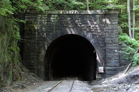 Hoosac Tunnel Is A Desolate Tunnel In Small Town Massachusetts