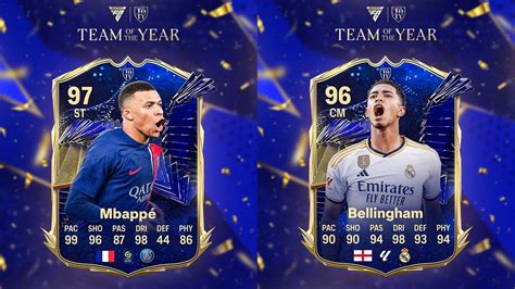 All EA FC 24 TOTY promo cards