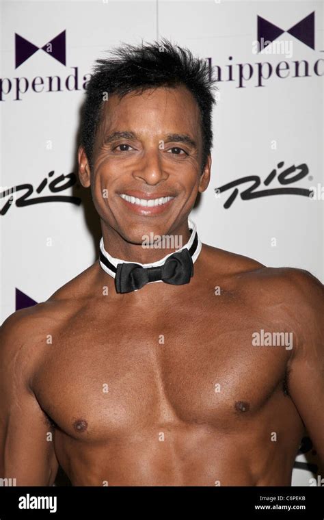 Jon Secada visits The Chippendales Las Vegas to promote his new CD ...