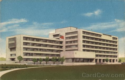 Veterans Administration Hospital Fresno, CA Postcard