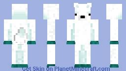 snow fox Minecraft Skin