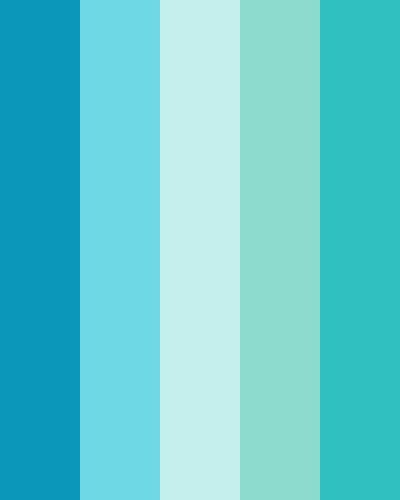 Icy Blue and Cream | Color palette challenge, Color palette design ...