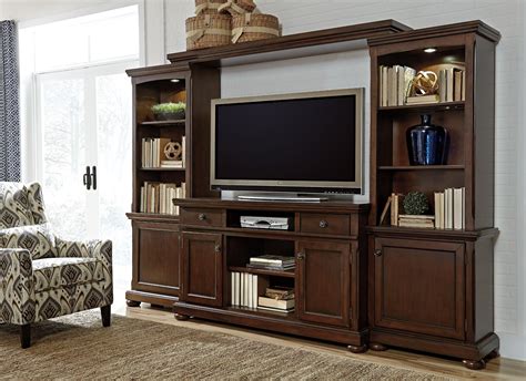 Porter Large Entertainment Wall Unit from Ashley (W697-132-33-34-35 ...