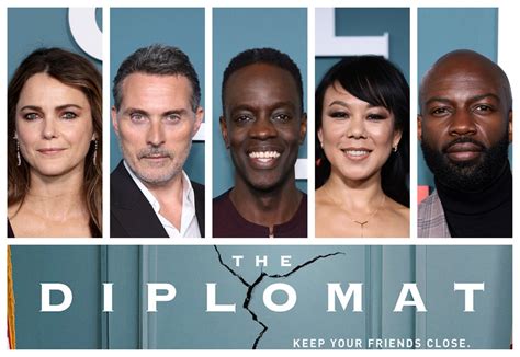 Exclusive: The Diplomat cast interviews with Keri Russell, Rufus Sewell, Ato Essandoh, Ali Ahn ...