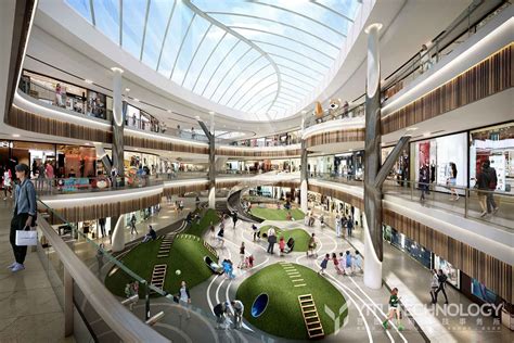 YiTU Space | Atrium design, Mall design, Architecture