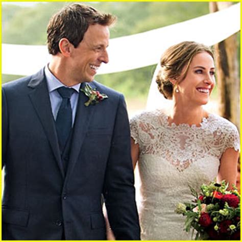 Seth Meyers: Wedding Photos with Alexi Ashe Revealed! | Alexi Ashe ...