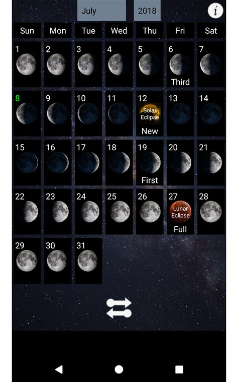 Lunar Phase - Moon Phases Calendar & Widget: Amazon.com.au: Appstore ...