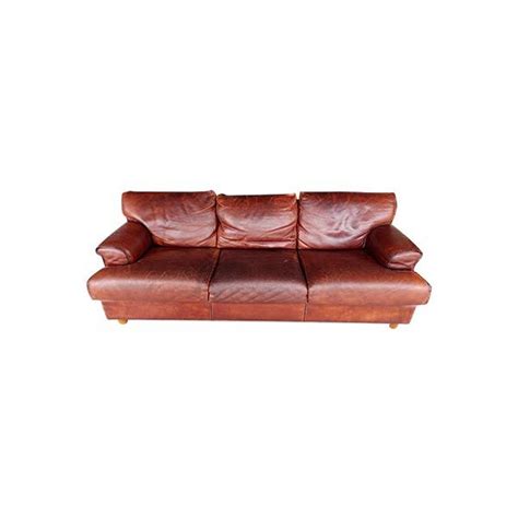 Leather sofa (brown), Baxter | Deesup