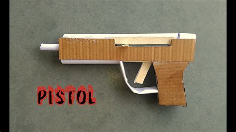 How to Make a Pistol by Cardboard - YouTube