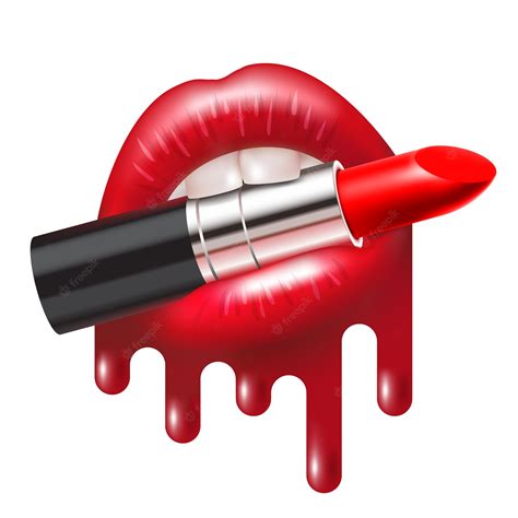Red lips clip art color | Free Photo - rawpixel - Clip Art Library