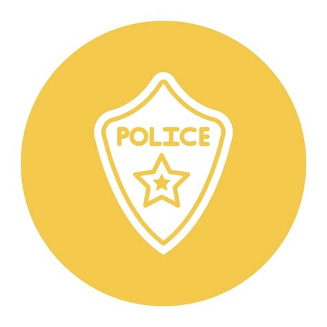 Premium Vector | Police Badge Vector Illustration