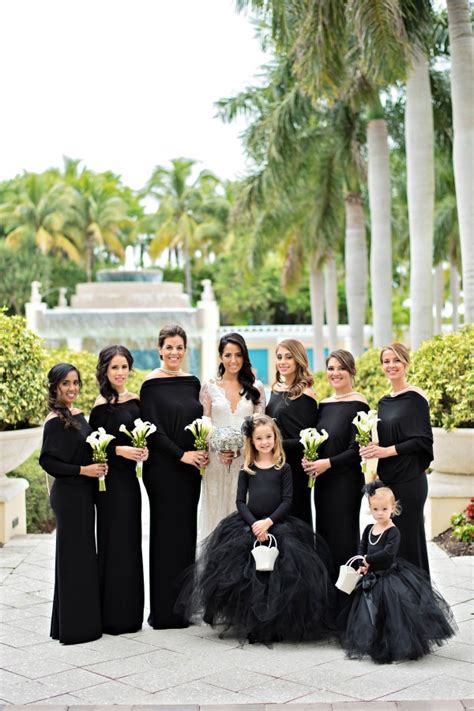 Black and White Wedding at Hyatt Regency Coconut Point | Junebug Weddings