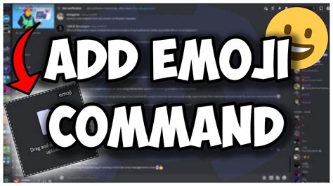 [NEW] - How to make an ADD EMOJI COMMAND for your discord bot! || Discord.js V14 - YouTube