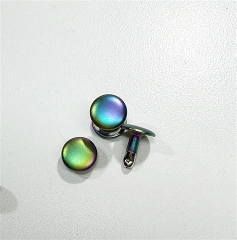 Double Cap Rivets Matte Black, Matte Rainbow or Antique Brass – Jeannie's Designs