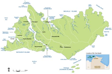 Tiwi Land Council | Maps