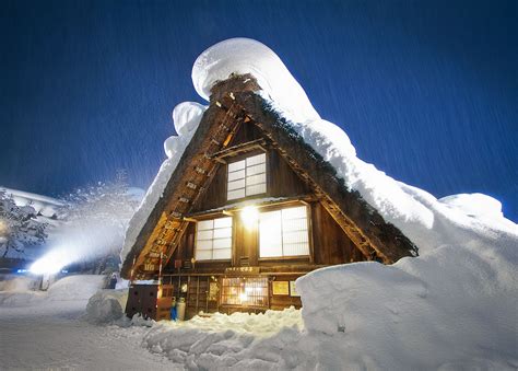 Winter Illuminations at Shirakawa-go