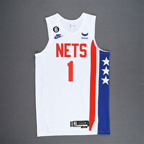 Mikal Bridges - Brooklyn Nets - Game-Worn Classic Edition Jersey - Scored 21 Points - 2022-23 ...