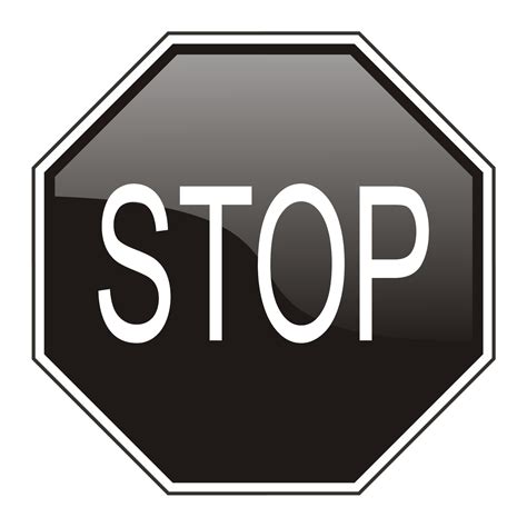 Stop Sign Vector Free - ClipArt Best