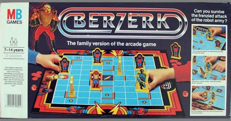 Berzerk: A video game turned into board game that DOESNT suck! | Berzerk | BoardGameGeek