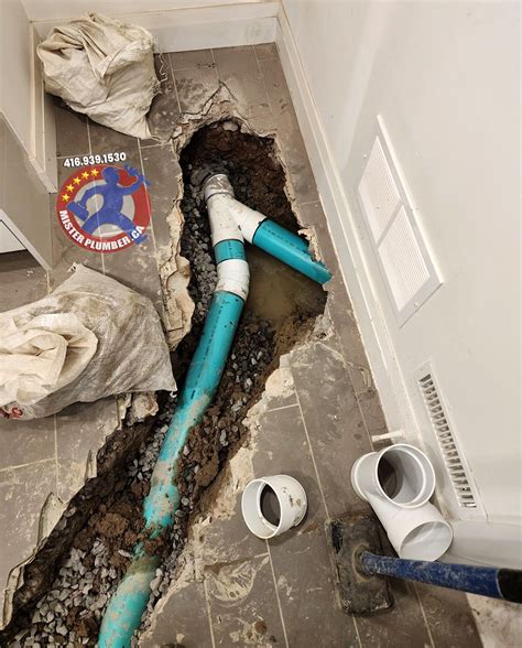 Basement Drain Repair, Replacement and New Installation - Mister Plumber