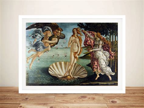 The Birth of Venus Framed Wall Art | Blue Horizon Prints Australia