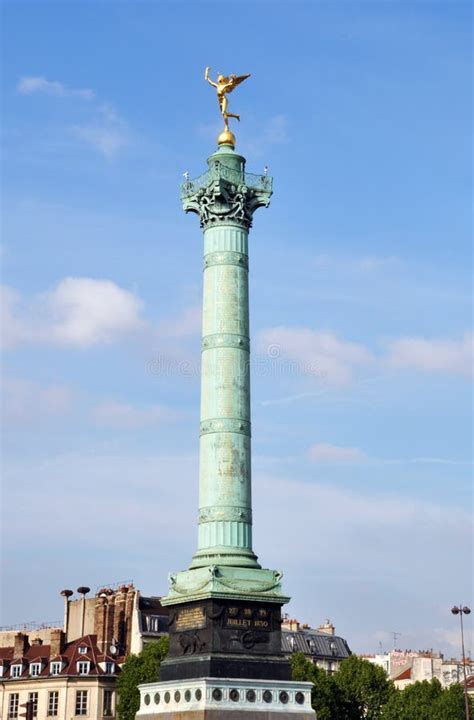 Bastille square, Paris stock photo. Image of patrimony - 20327854