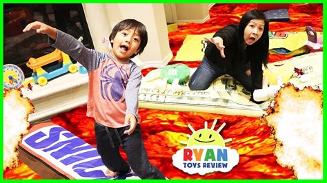 Ryan Toysreview The Floor Is Lava Challenge | Review Home Co