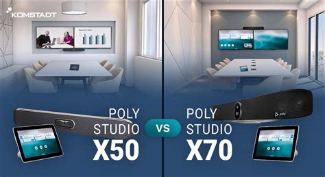 Poly Studio X50 vs. X70: Which Is Better? | Komstadt