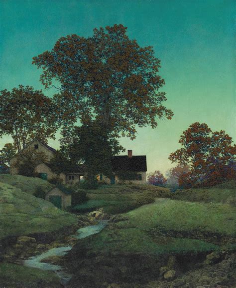 Maxfield Parrish (1870-1966) , Evening | Christie's